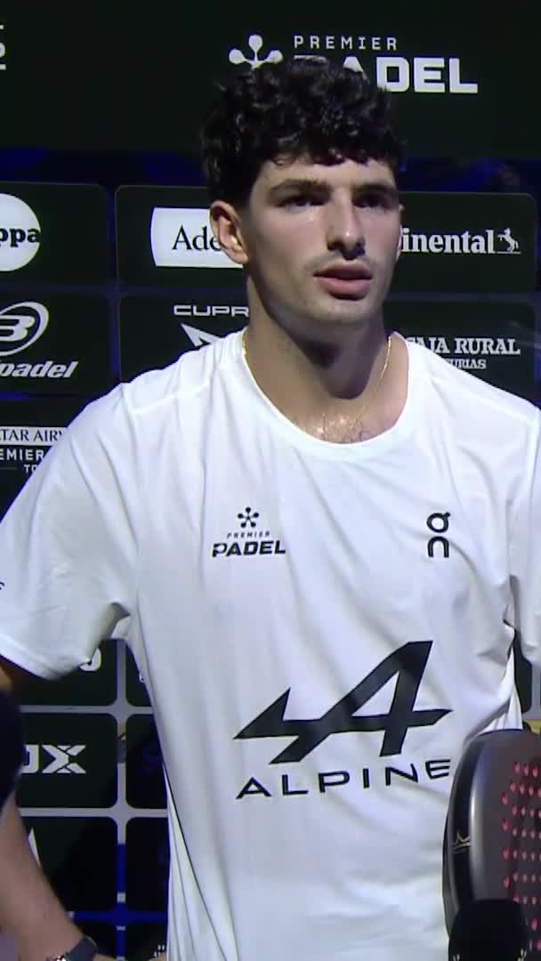 Coello :'I am super happy to be in another final with Agus'