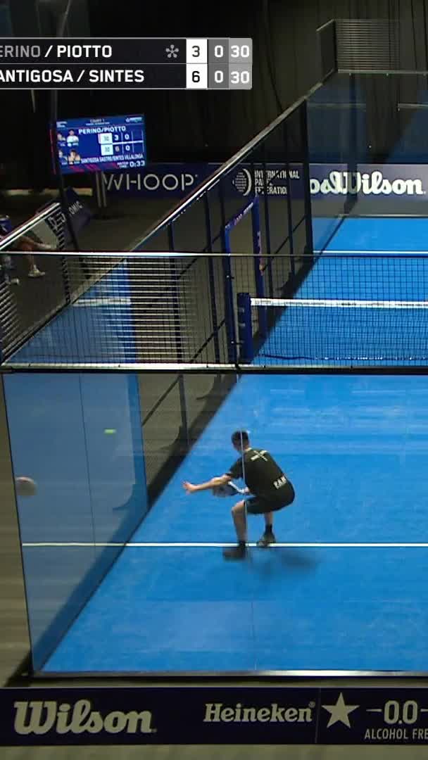 Piotto Adds a Point with a Solid Smash