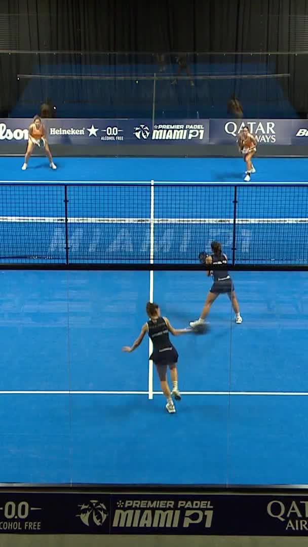 Goenaga hits her first x3 of the match