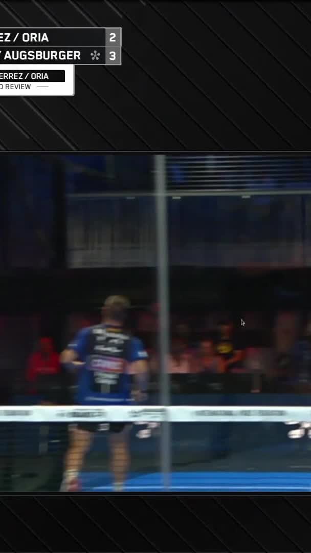 VAR review and the referee decides the ball is out