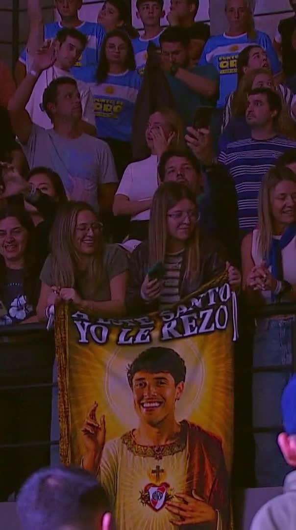 Tapia’s flag like a saint