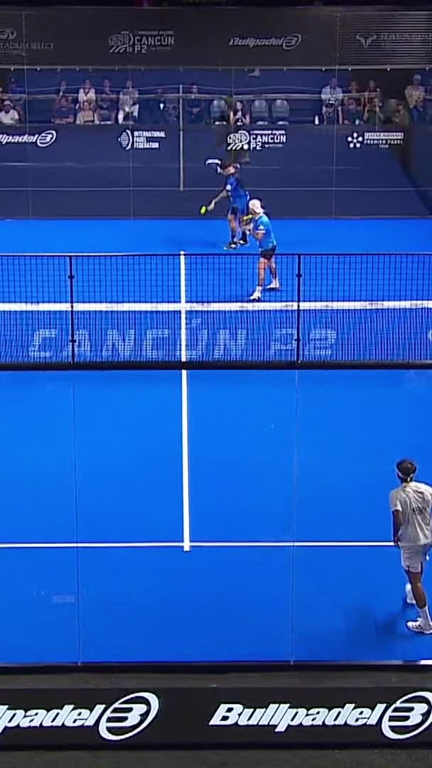 Aguirre and Alfonso win the match point and will play the final of the Cancún P2
