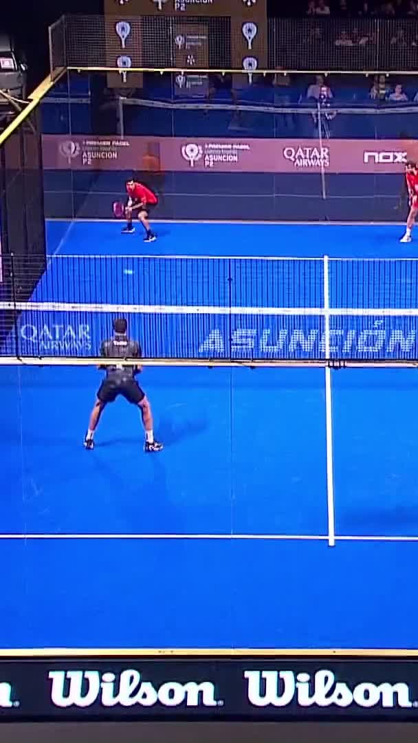 Beautiful backhand X4 from Galan