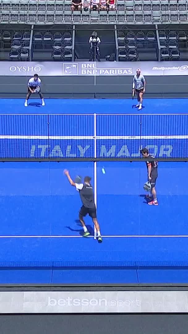 Alfonso wins it from outside the court