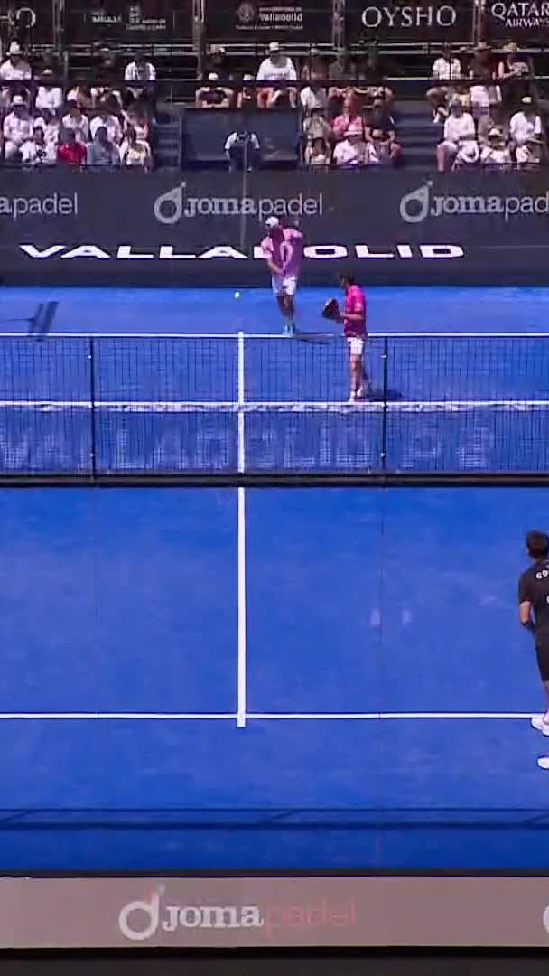 Coello wins another break point with a great block at the net and he will serve for the set